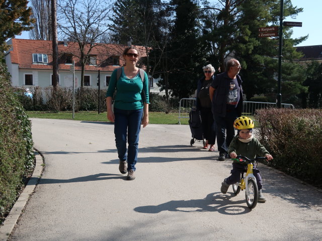 Sabine und Nils im Gutenbrunner Park