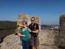 Nils, Sabine und ich in der Ruine Rauheneck, 363 m