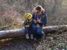 Nils und Sabine bei der Ruine Rauheneck, 363 m
