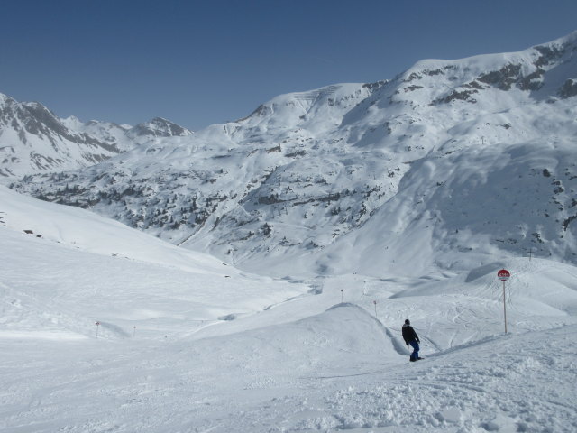 Markus auf der Muggengrat-T&auml;li-Piste