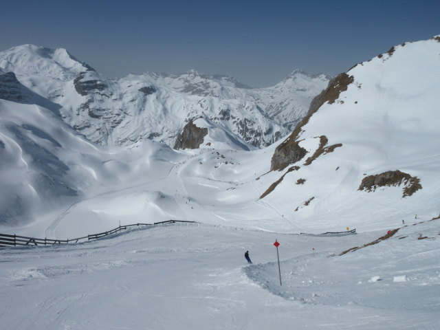 Markus auf der Madloch-Zug-Skiroute