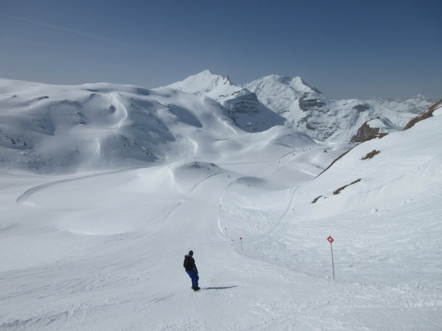 Markus auf der Madloch-Zug-Skiroute