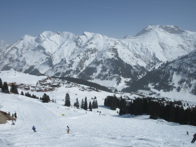 Kriegeralpe-Oberlech-Piste
