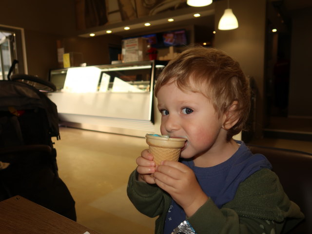 Nils im Eissalon Dolce Vita