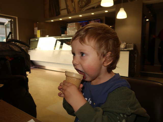 Nils im Eissalon Dolce Vita