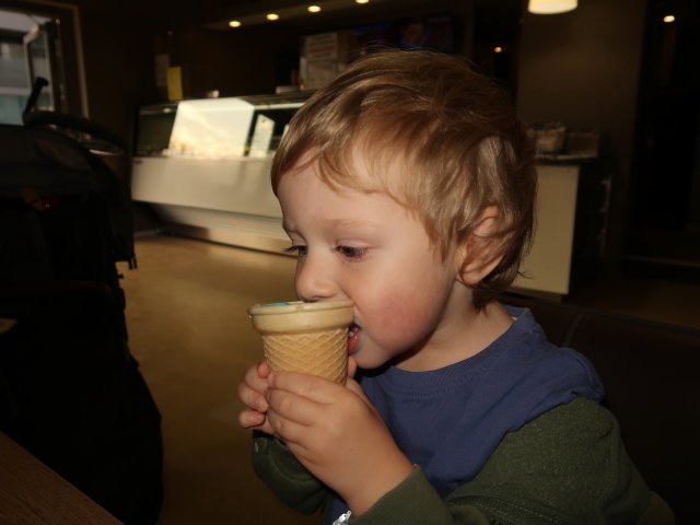 Nils im Eissalon Dolce Vita