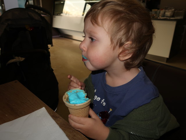 Nils im Eissalon Dolce Vita