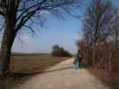 Nils und Sabine zwischen Strebersdorfer Stra&szlig;e und Garten des Gebetes