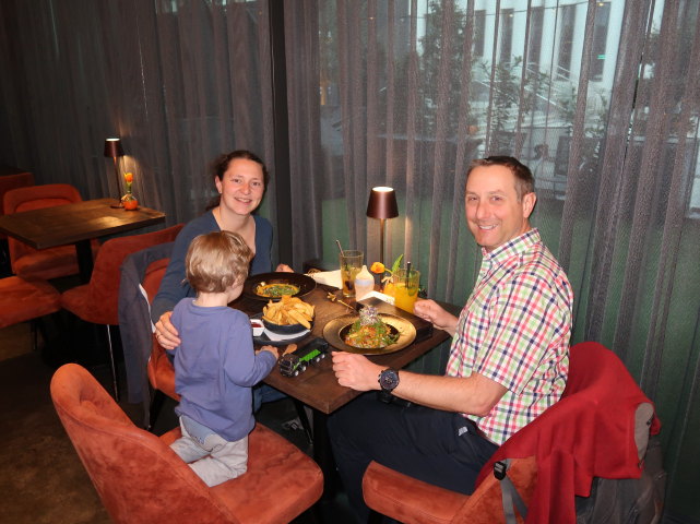 Nils, Sabine und ich