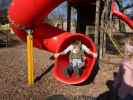 Nils und Sabine am Spielplatz In der Au