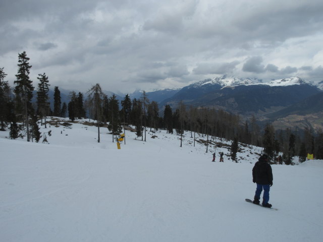 Markus auf der Piste 'Ried' (14. M&auml;rz)