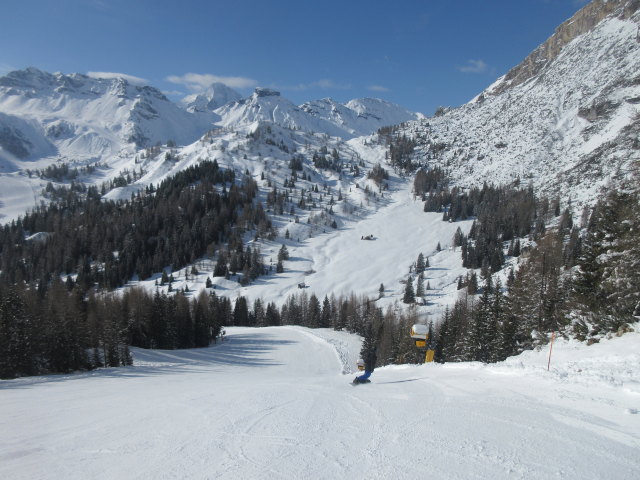 Markus auf der Piste 'Le Pale' (16. M&auml;rz)