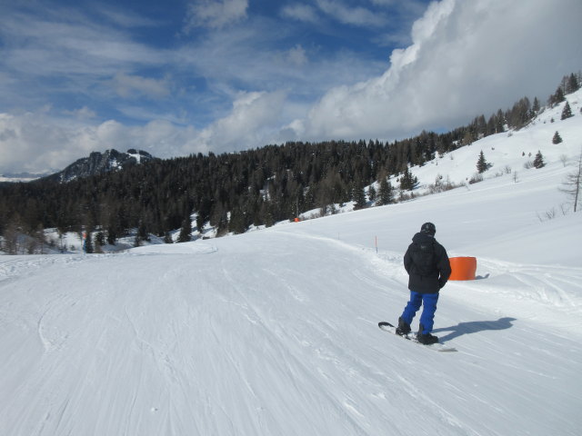 Markus auf der Piste 'Pian dei Sec' (16. M&auml;rz)