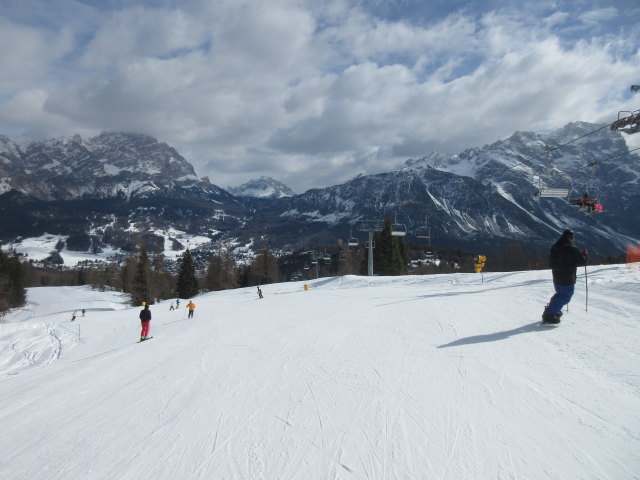 Markus auf der Piste 'Collegamento Pocol Socrepes' (17. M&auml;rz)