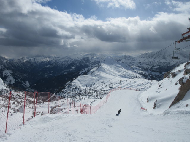 Markus auf der Piste 'Nuvolau' (17. M&auml;rz)