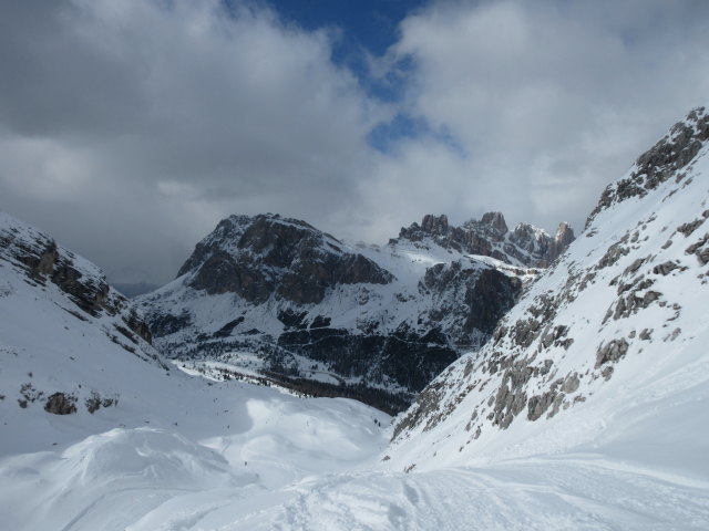 Skiweg 'Croda Negra' (17. M&auml;rz)