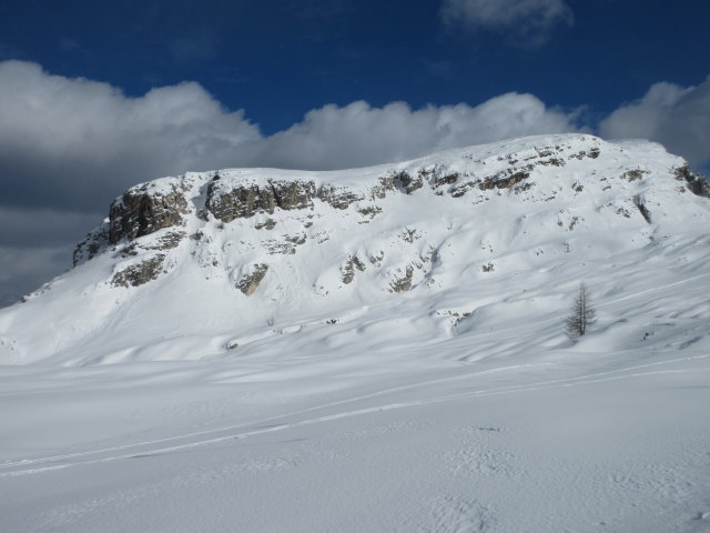 neben dem Skilift 'Col Gallina' (17. M&auml;rz)