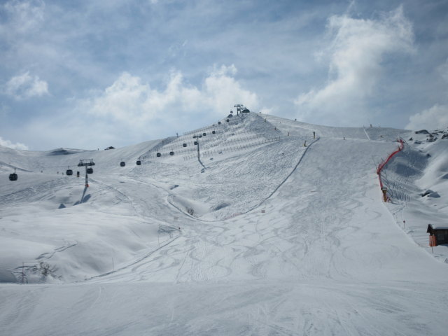 Markus neben der Piste 'Belvedere 2' (18. M&auml;rz)