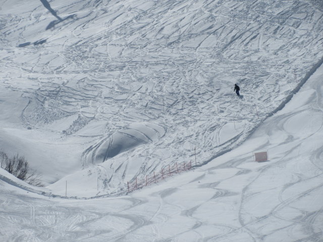 Markus neben der Piste 'Belvedere 2' (18. M&auml;rz)