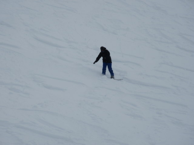 Markus neben der Piste 'Salere' (18. M&auml;rz)