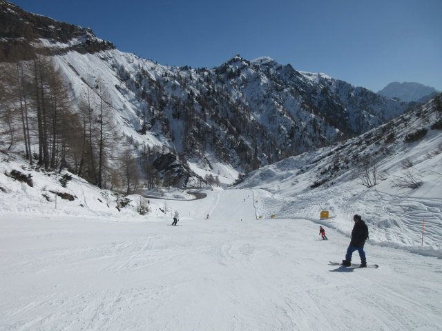 Markus auf der Piste 'Padon' (19. M&auml;rz)