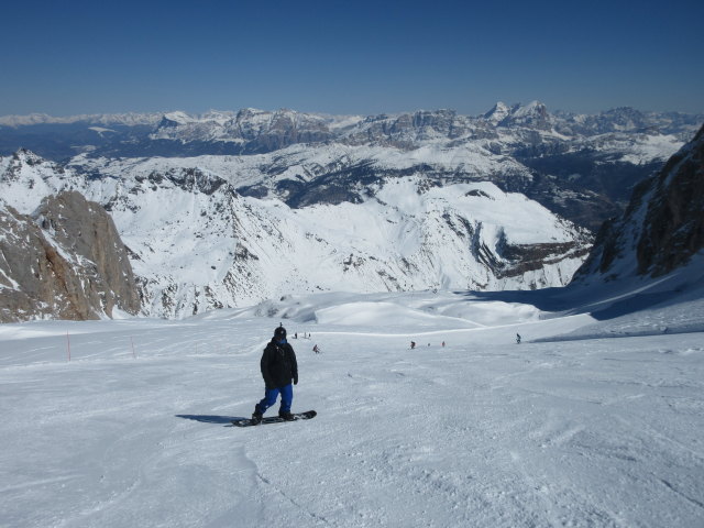Markus auf der Piste 'Bellunese' (19. M&auml;rz)