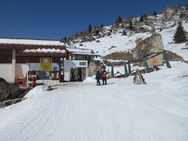 Talstation des Sessellifts 'Fedare', 2.003 m (20. M&auml;rz)