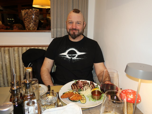 Markus im Restaurant Europa (20. M&auml;rz)
