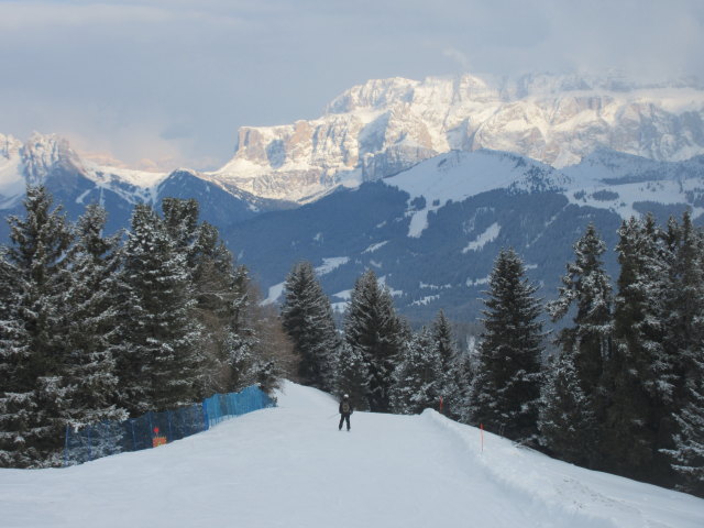 Piste 'Mezd&igrave; - Cabinovia Ortisei' (22. M&auml;rz)