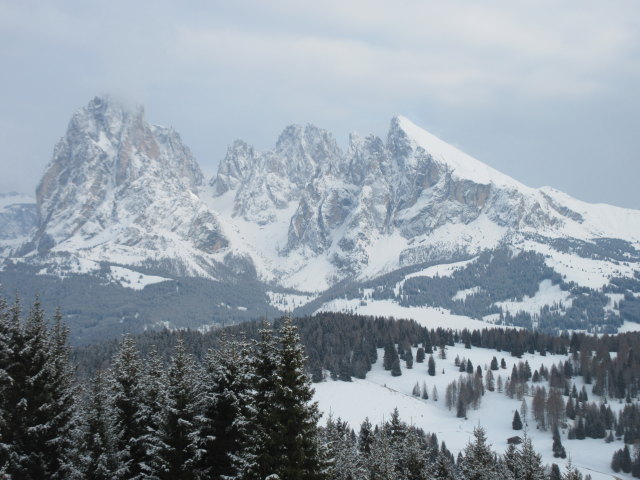 Langkofel und Plattkofel (22. M&auml;rz)