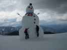 Ich und Markus am Kronplatz, 2.275 m (14. M&auml;rz)