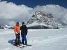 Ich und Markus am Col di Dof, 1.917 m (16. M&auml;rz)