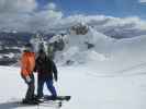 Ich und Markus auf der Piste 'Canalone' (17. M&auml;rz)