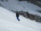 Markus neben der Piste 'Canalone' (17. M&auml;rz)