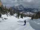 Markus auf der Piste 'Tofanina' (17. M&auml;rz)