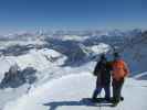 Markus und ich auf der Piste 'Bellunese' (19. M&auml;rz)