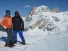 Markus und ich am S&egrave;la dal Brun&eacute;ch, 2.428 m (19. M&auml;rz)