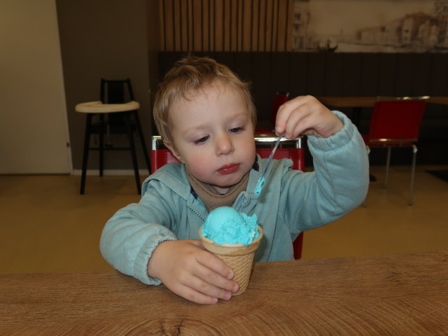 Nils im Eissalon Dolce Vita