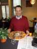 Ich in der Pizzeria Dolce Vita