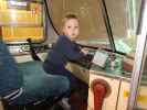 Nils im Tram Cockpit