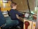 Nils im Tram Cockpit