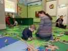 Nils und Sabine in der Spielecke Woody