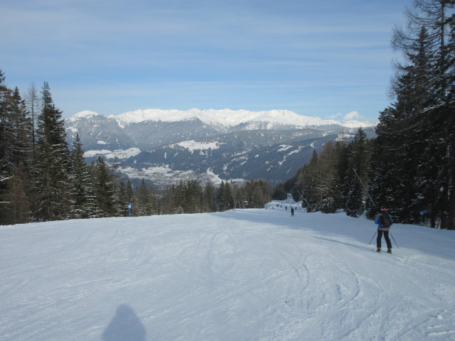 Stefan auf der Panorama-Abfahrt