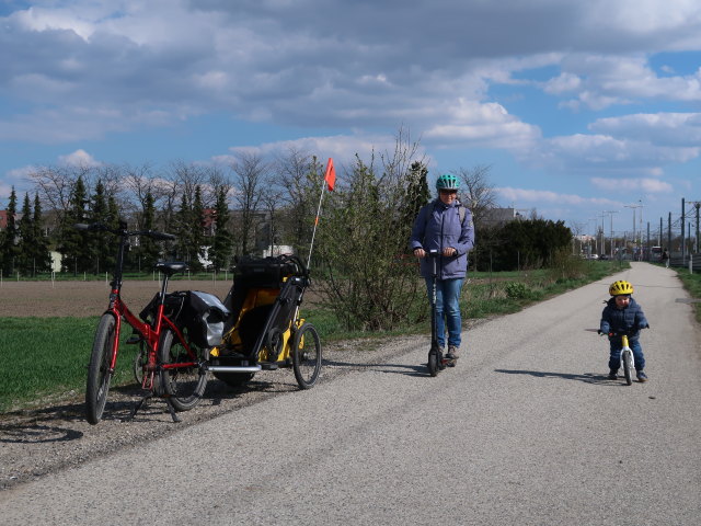 Sabine und Nils in der Oberfeldgasse