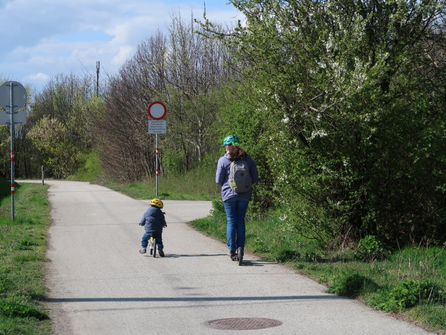 Nils und Sabine in der Oberfeldgasse