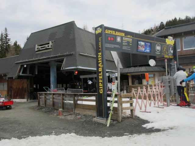 Talstation der Gipfelbahn, 1.443 m