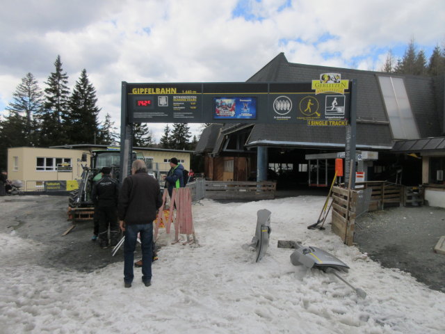Talstation der Gipfelbahn, 1.443 m