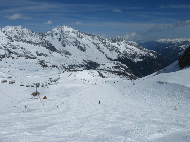 Schaufelschuss-Abfahrt