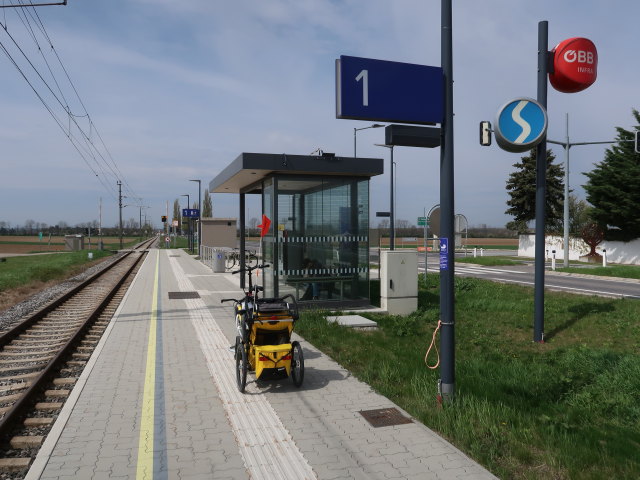 Bahnhof Haslau, 191 m