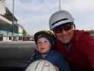 Nils und ich auf der Donau bei Orth, 149 m